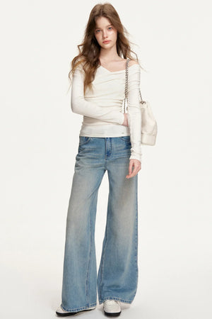 Romantic Lace Patchwork Jeans