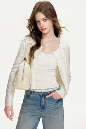 Romantic Lace Sheer Knitted Vest
