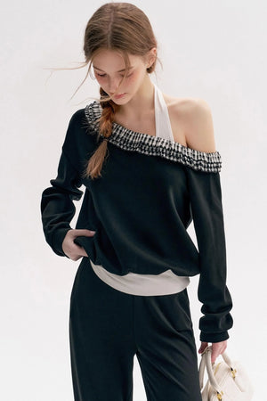 Romantic Lace Sweatshirt