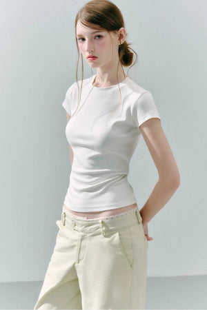 Romantic Lace Trim Pants