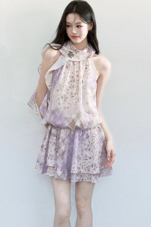 Romantic Retro Floral Dress