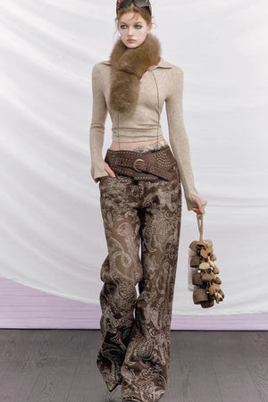 Rou Jing Detachable Brooch Top
