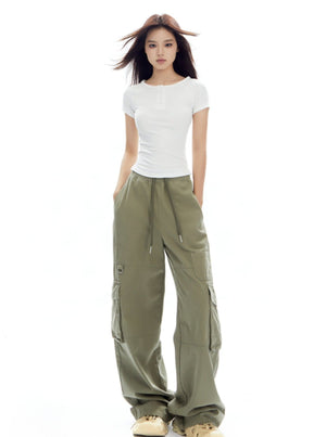 Round Neck Tight Short Sleeve T-Shirt