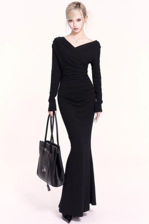 Royal Slim Hip Mermaid Dress