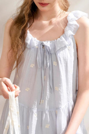Ruffled A-Line Dress