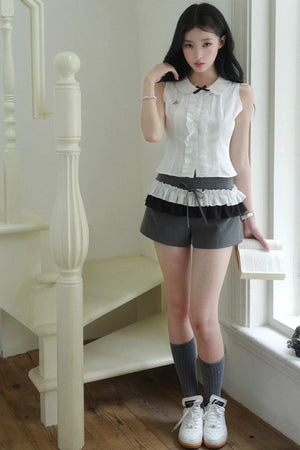 Ruffled Narcissus Two-Piece Set-Up