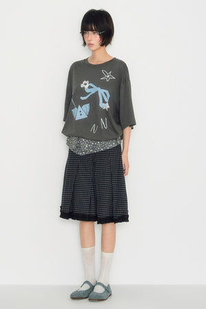 Ruffled Retro Skirt