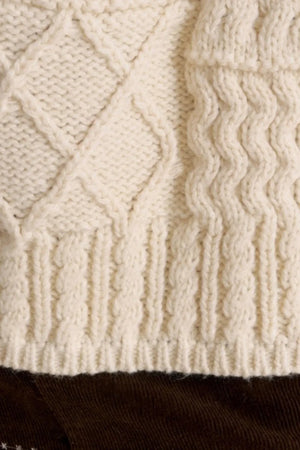 Safari Core Cable Knit Cardigan
