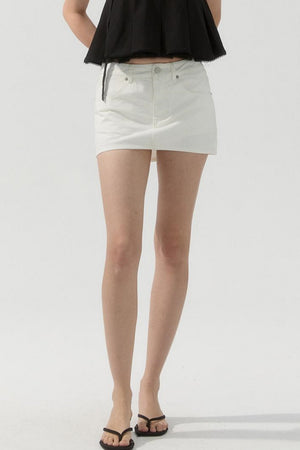 Safety Denim Skirt