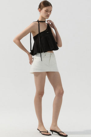Safety Denim Skirt