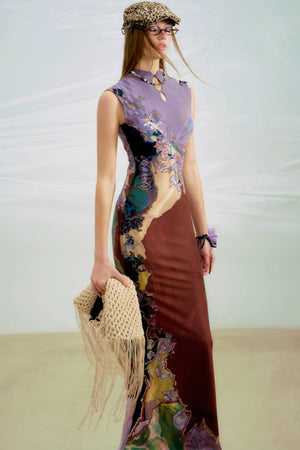 Sancai Contrast Dress