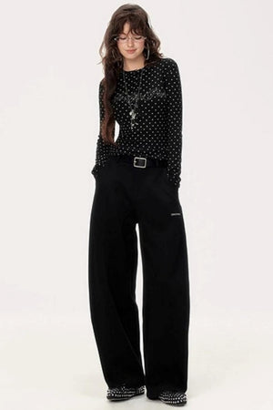 Scimitar Wide-Leg Pants