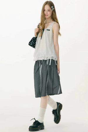 Sea Salt Lace Polka Dot Camisole