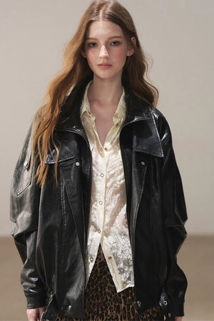 Semi-Sheer Lace Shirt