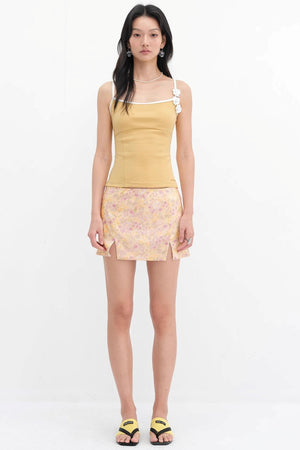 Sequin Wrap Camisole