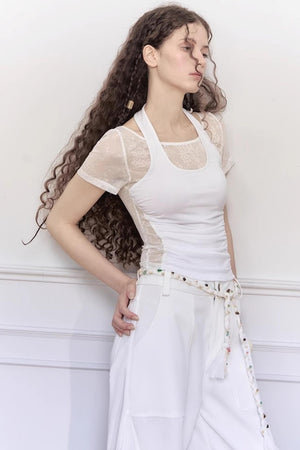 Shadow Lace Tee