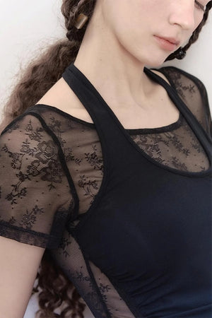 Shadow Lace Tee