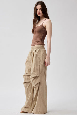 Shaped Drape Bustier Top
