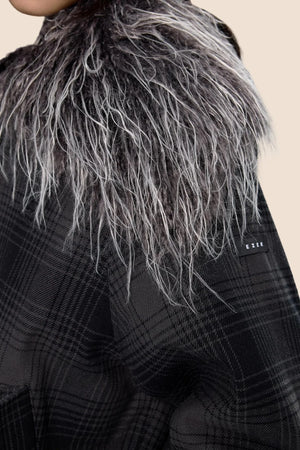 Shawl Plaid Cotton Jacket