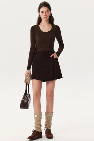 Sheep Wool Slim Knitwear Sweater