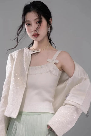 Shining Lady Lace Jacket