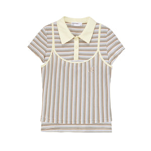 Short Sleeve Fitted Polo Shirt