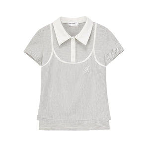 Short Sleeve Fitted Polo Shirt