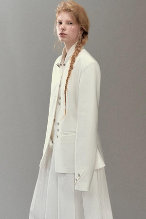 Shoulder Cut Moon Marks Blazer