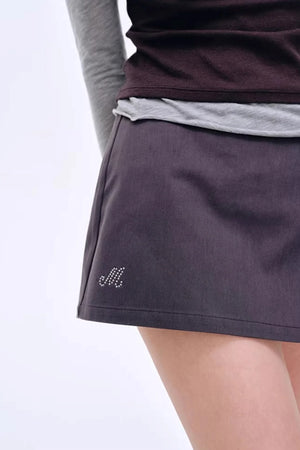 Side Slit Hip-Hugging Skirt Pants