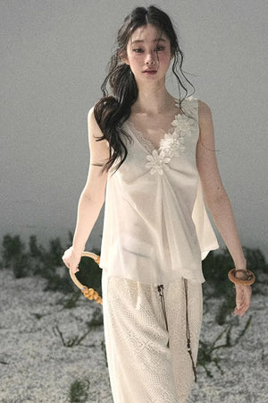 Silent Rose Lace Top