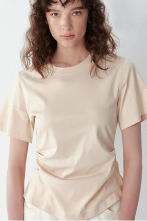 Silk Pleated Top