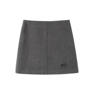 Silver Button Knitwear Dress Set-Up