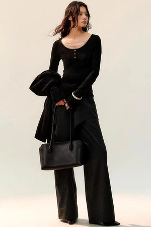 Silver Chain Slim-Fit T-Shirt