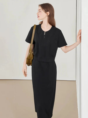 Simple Temperament T-Shirt Skirt Set