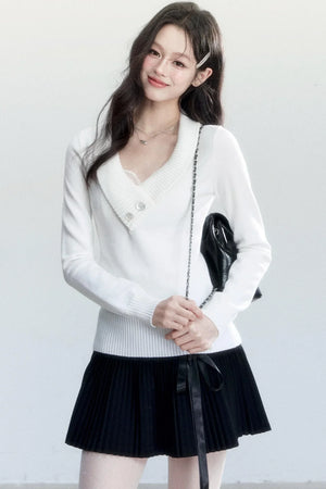 Sketch Rhapsody Knitted Sweater