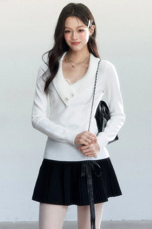Sketch Rhapsody Knitted Sweater