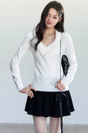 Sketch Rhapsody Knitted Sweater