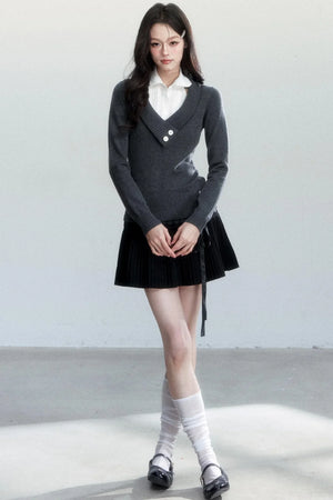 Sketch Rhapsody Knitted Sweater
