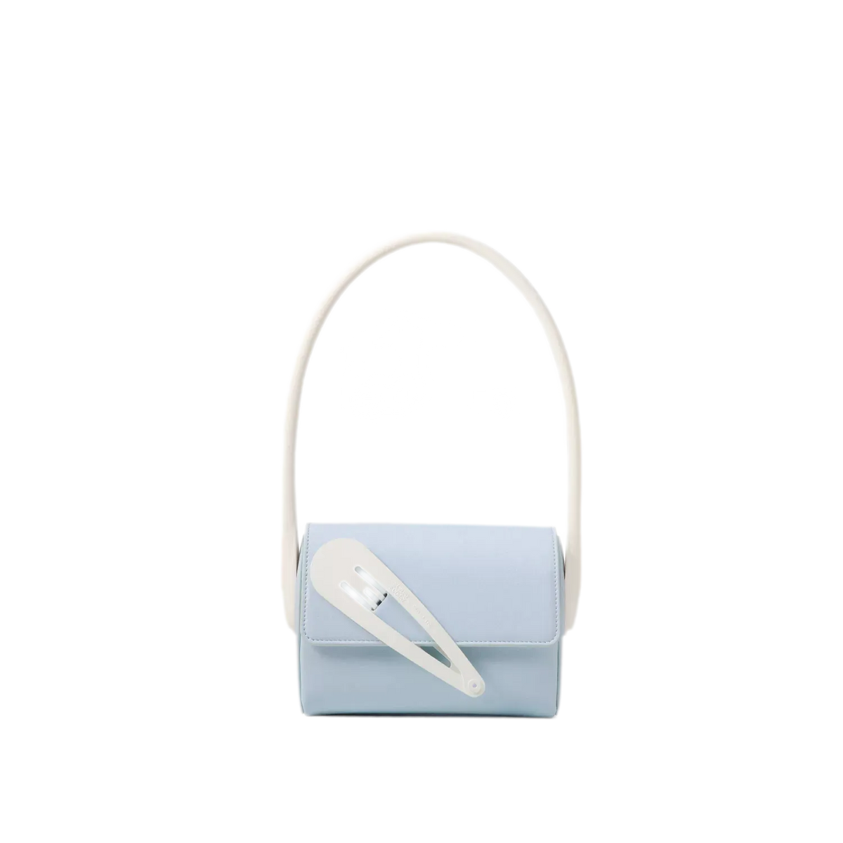 Oversized Hair Clip Shoulder Bag