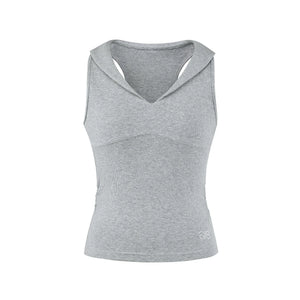 Sleek V-Neck Knit Vest