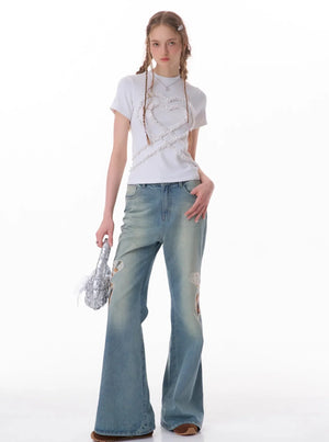 Slightly Flared Jeans