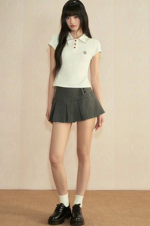 Slim Fit Color Block Polo
