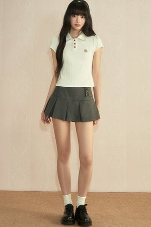 Slim Fit Color Block Polo