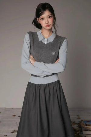Slim Fit Knit Sweater