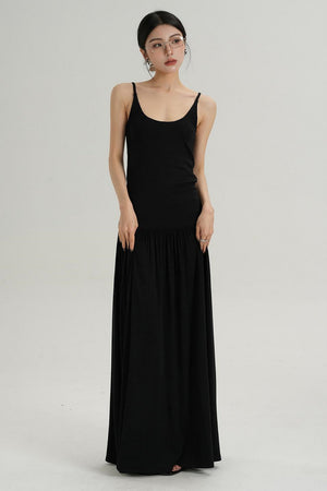 Slim Fit Suspender Dress