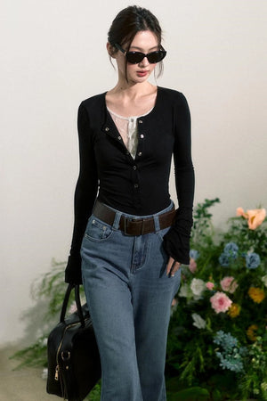 Slim Fit Two-Piece T-Shirt