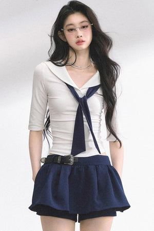 Slim Fit White Tee