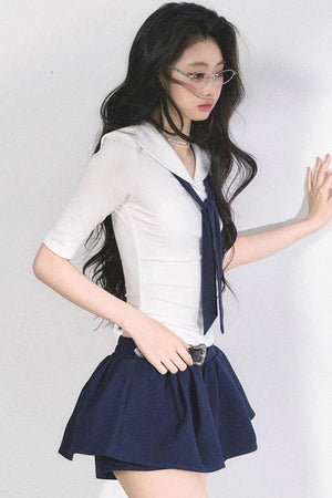 Slim Fit White Tee