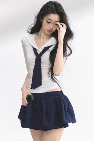 Slim Fit White Tee