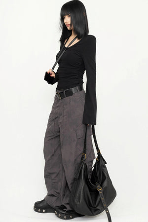 Slim Flare Sleeve Tee